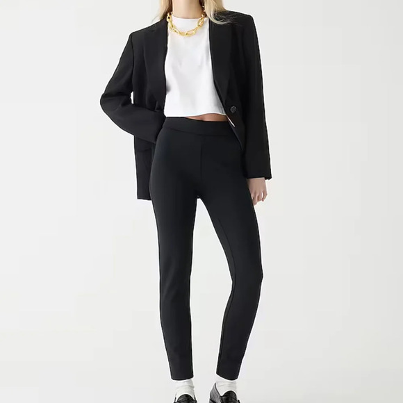 J.crew women's pixie black pants size 0R - Picture 1 of 7